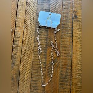 Charming Charlie Rose Gold Necklace and Earrings